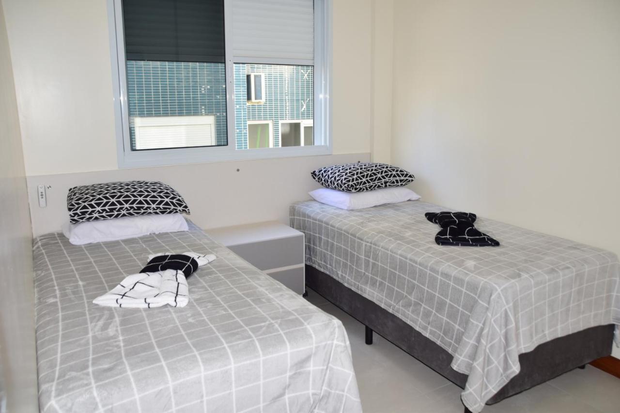 Apartamento a beira mar completo com churrasqueira Florianopolis Exterior foto